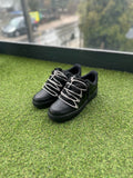 Nike Air Force 1 Black / SHINY ROPE LACES CUSTOM